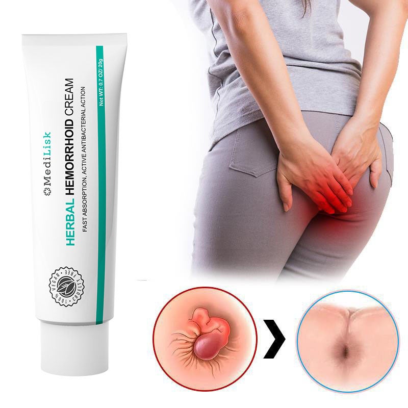 Crema MediLisk™ Herbal para Hemorroides