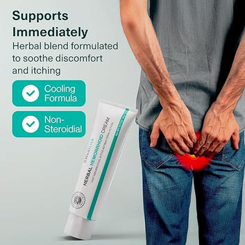 Crema MediLisk™ Herbal para Hemorroides